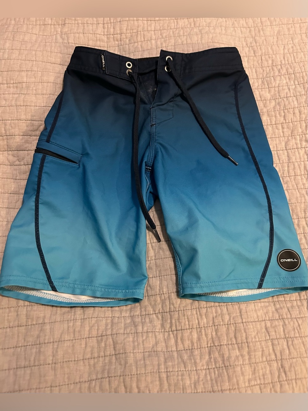 O'Neill Blue Ombre Boys Swim Trunks